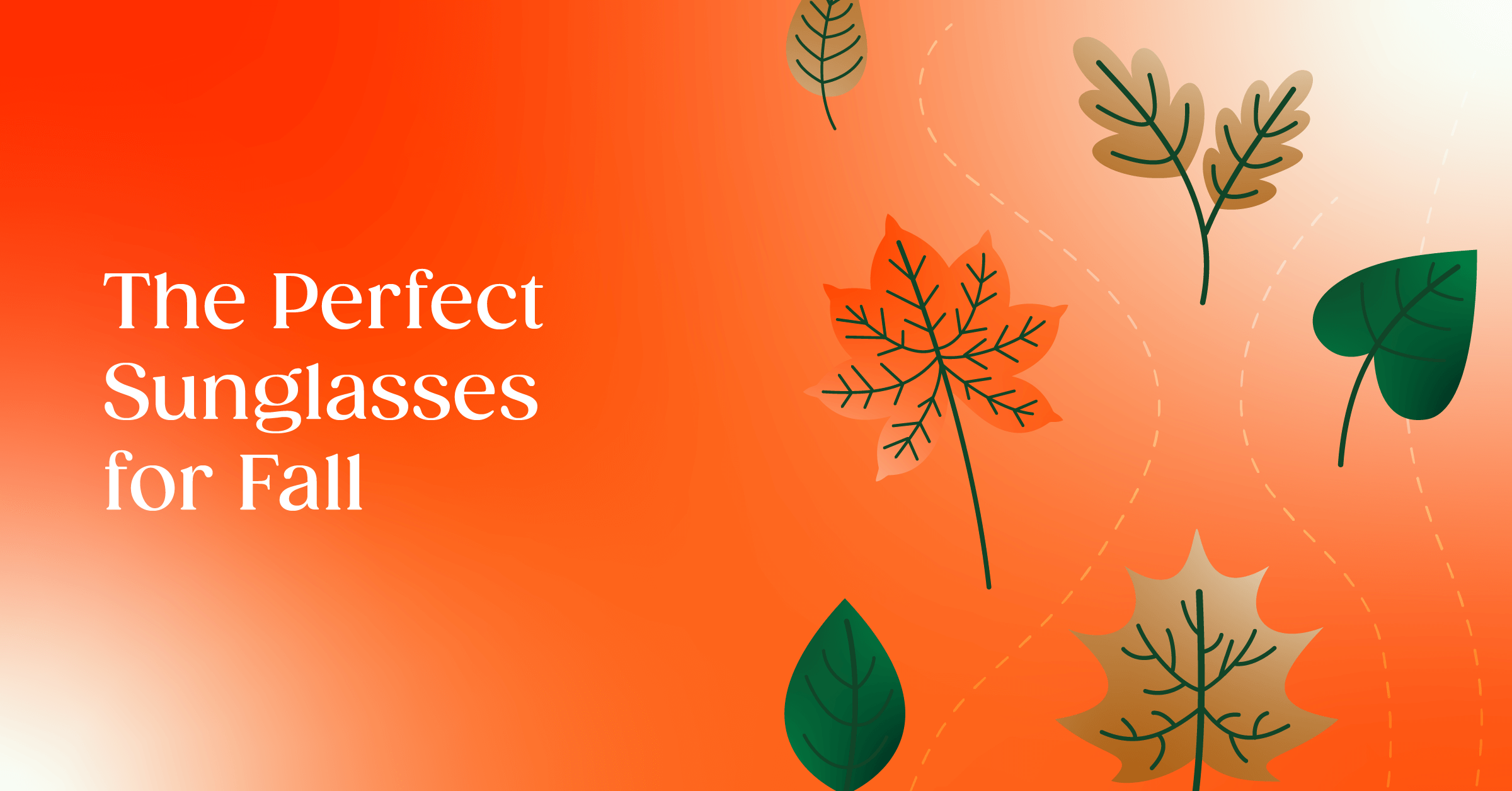 Finding the best sunglasses to wear in the fall.