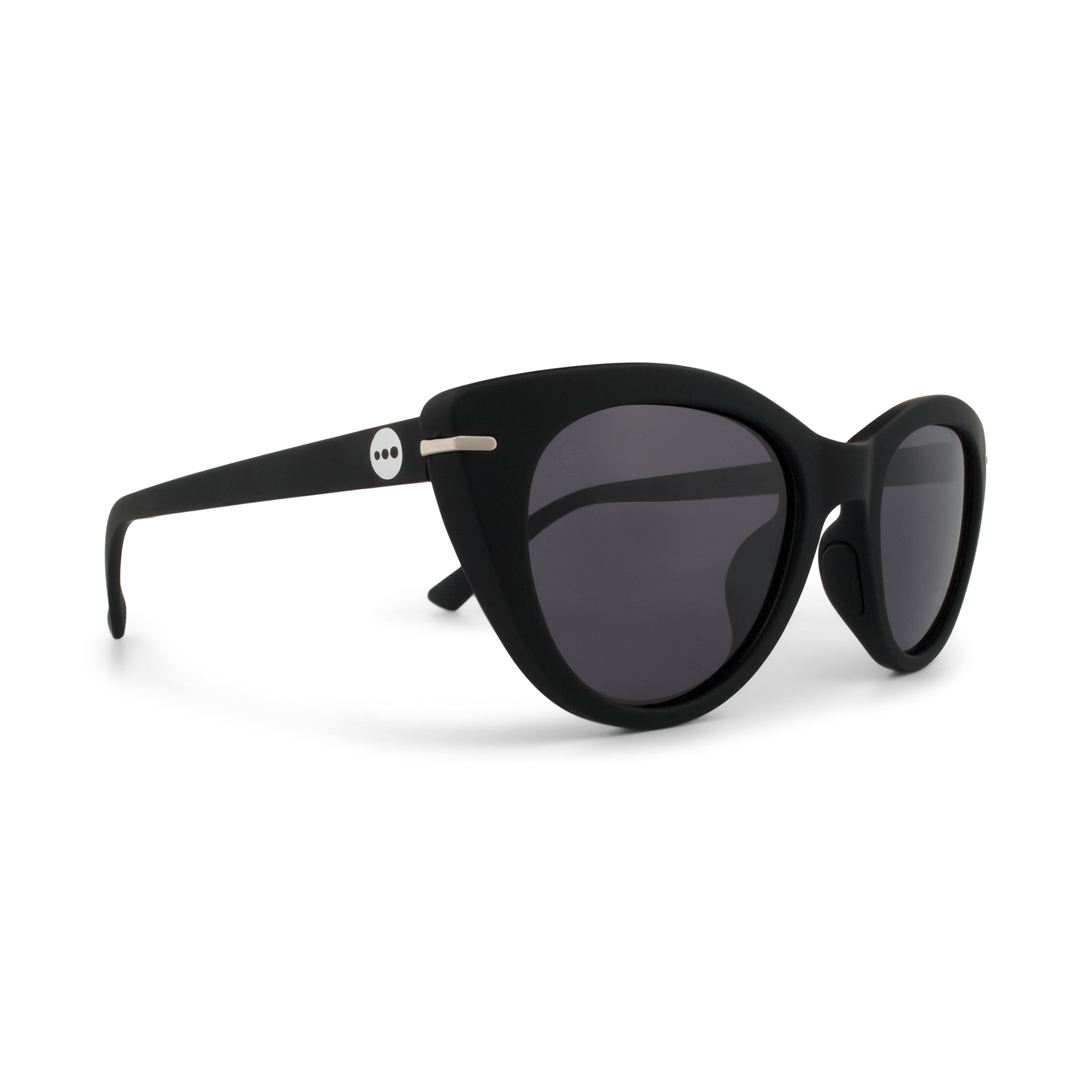 Calypso Blackberry sunglasses, size medium, angle view.