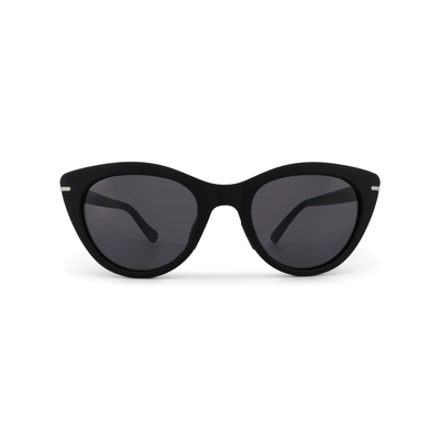 Calypso Blackberry sunglasses, size small, front view.