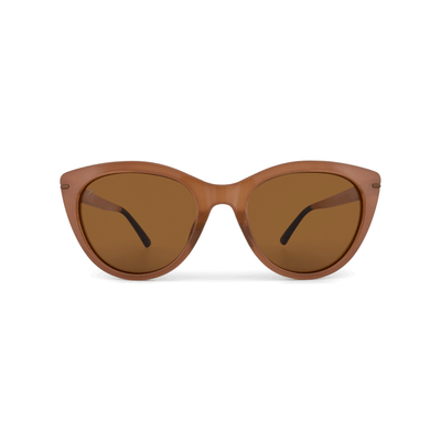 Calypso Maple sunglasses, size small, front view.