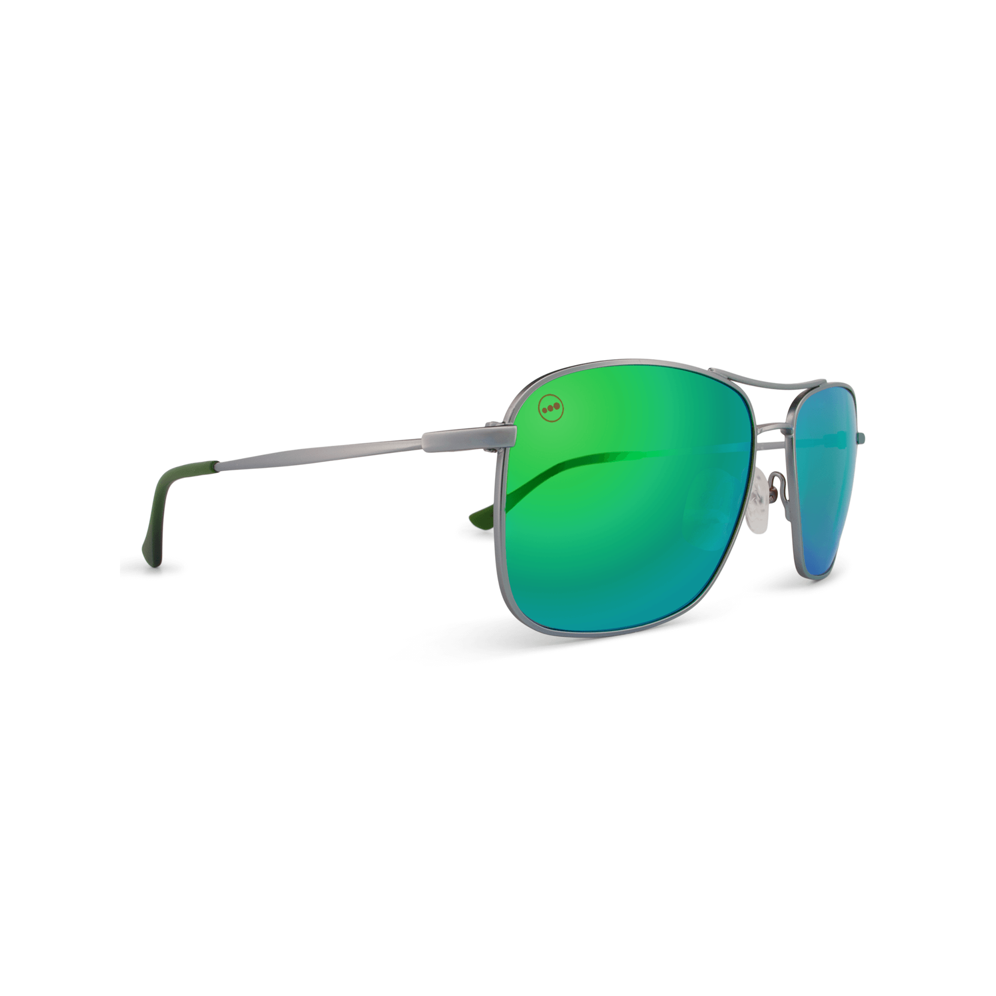 Crenshaw Lime sunglasses, size small, angle view.