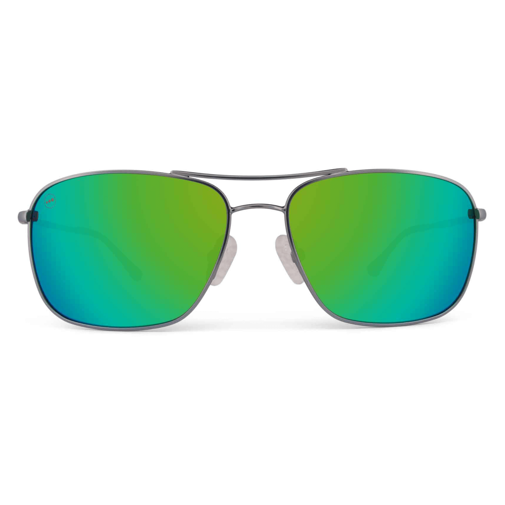 Crenshaw Lime sunglasses, size large-XL, front view.