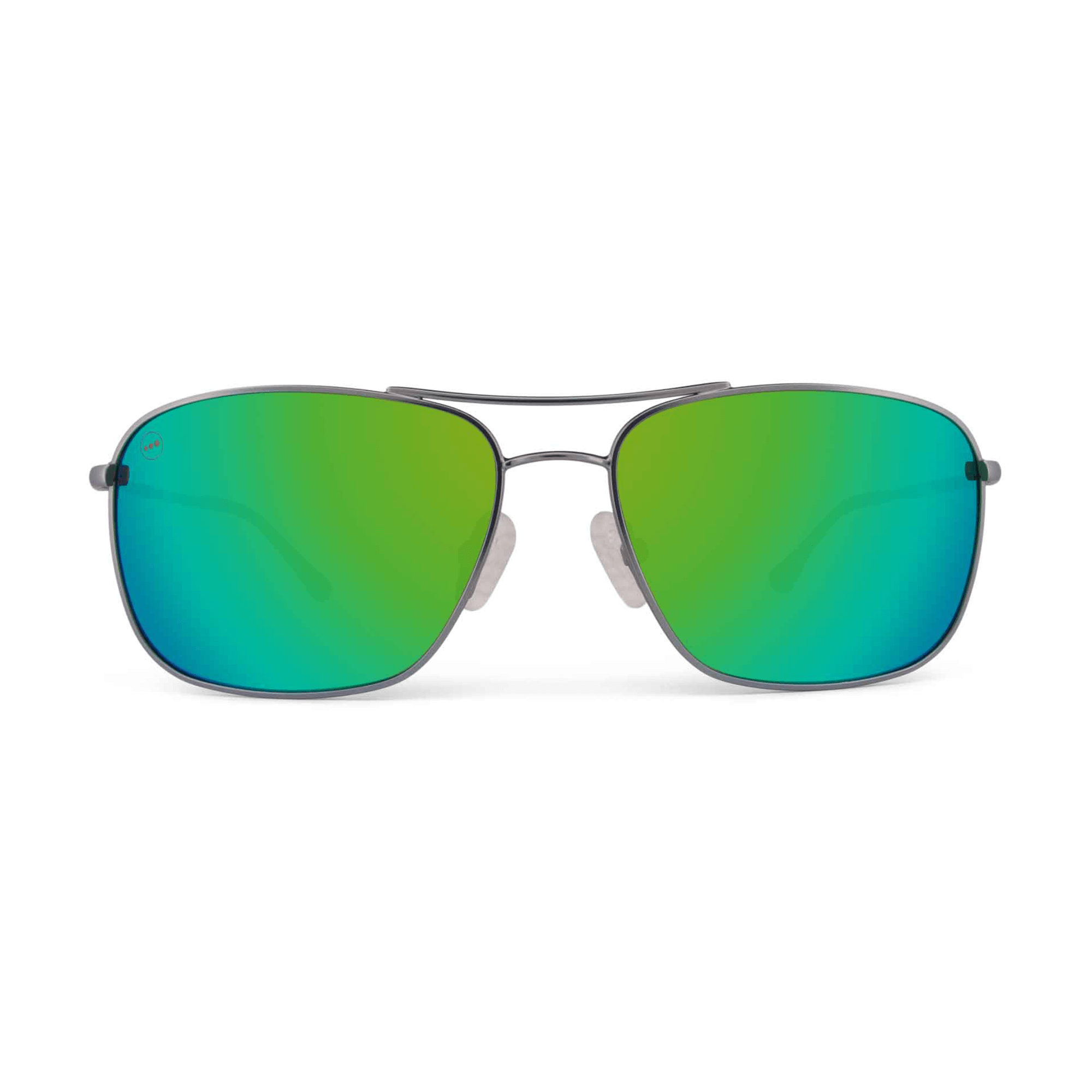 Crenshaw Lime sunglasses, size medium, front view.