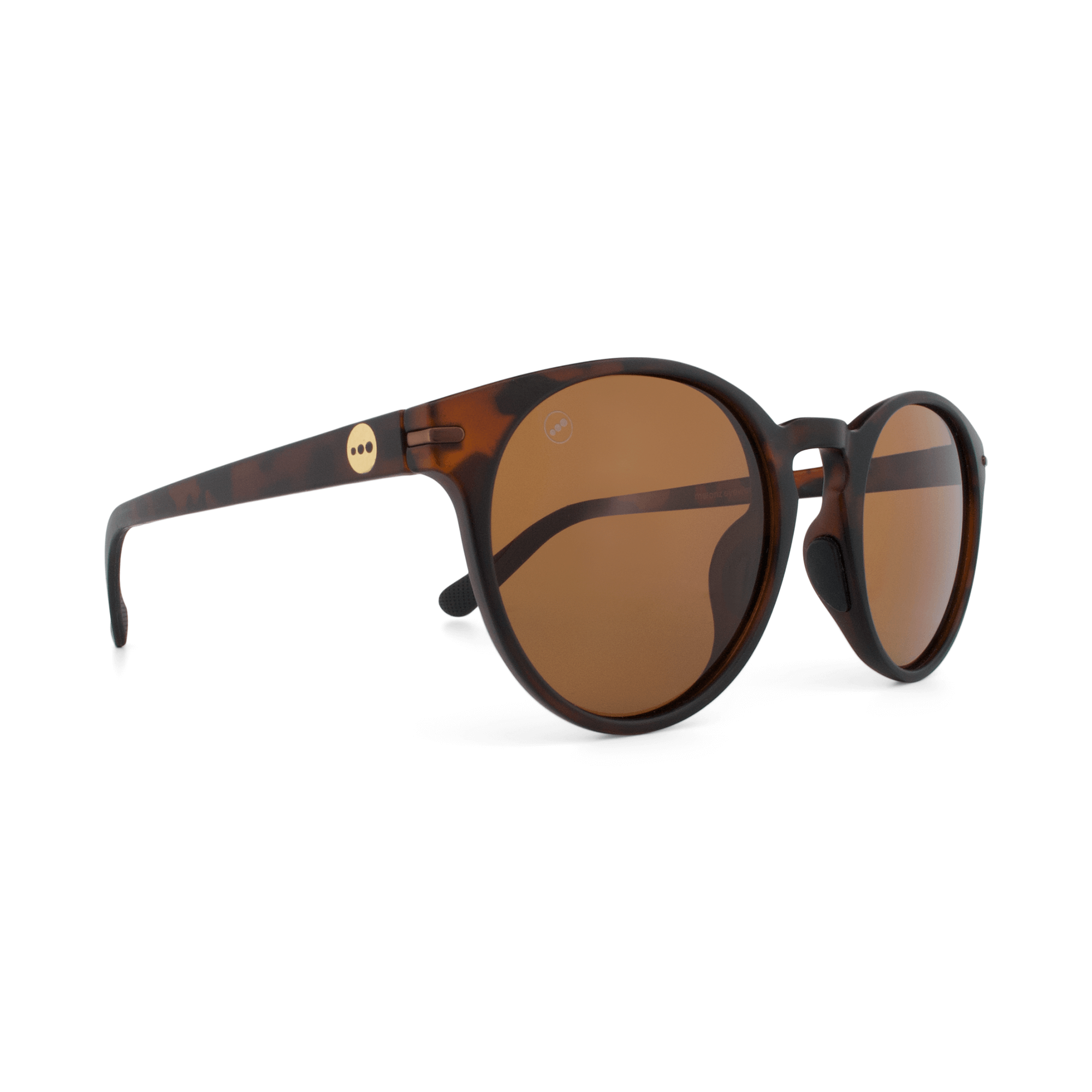 Honey Butterscotch sunglasses, size medium, angle view.