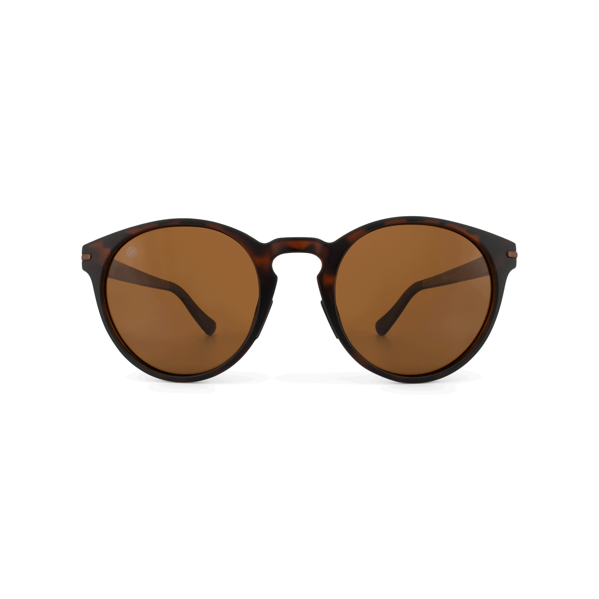 Honey Butterscotch sunglasses, size small, front view.