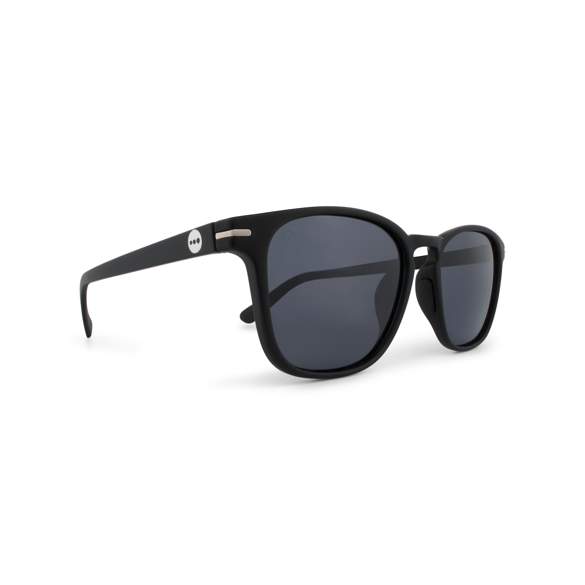 Honeydew Blackberry sunglasses, size small, angle view.