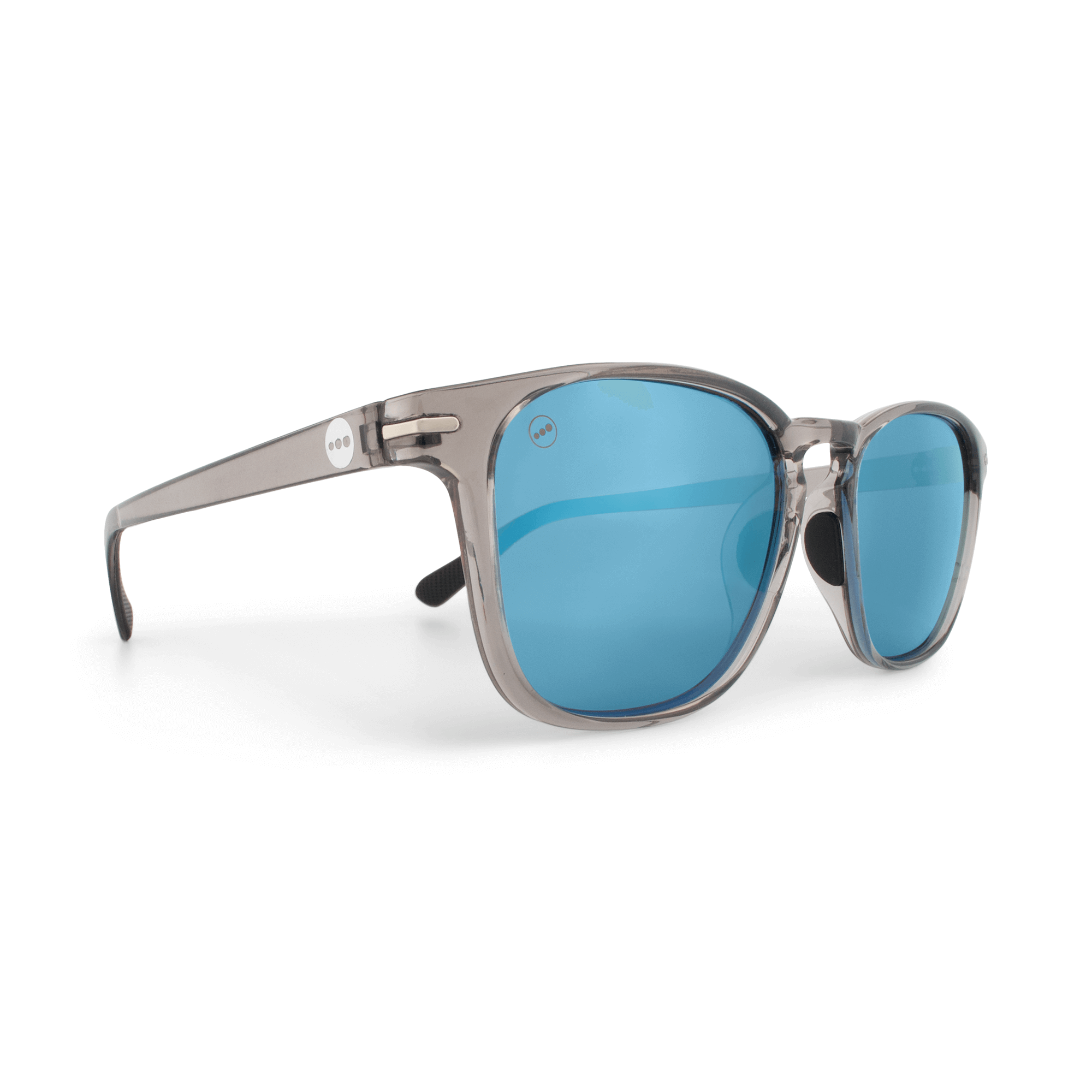 Honeydew Blueberry sunglasses, size medium, angle view.