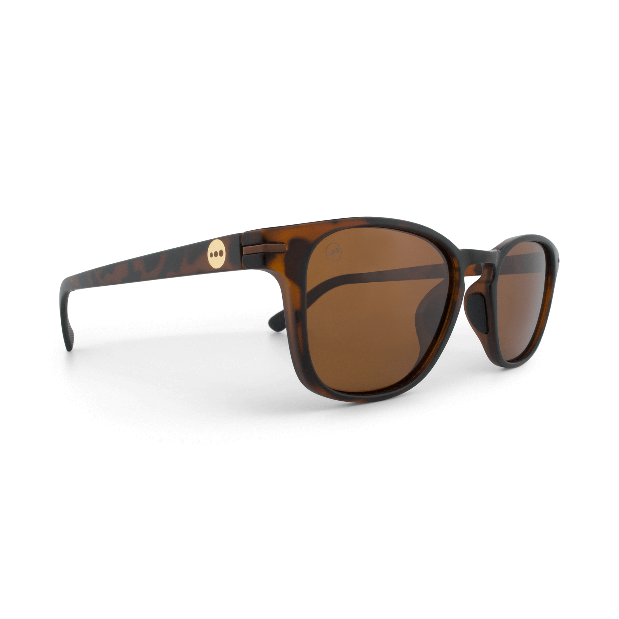 Honeydew Caramel sunglasses, size medium, angle view.