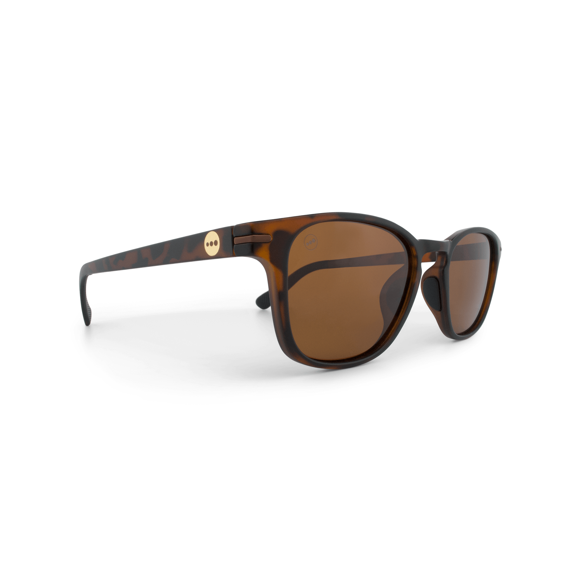 Honeydew Caramel sunglasses, size small, angle view.