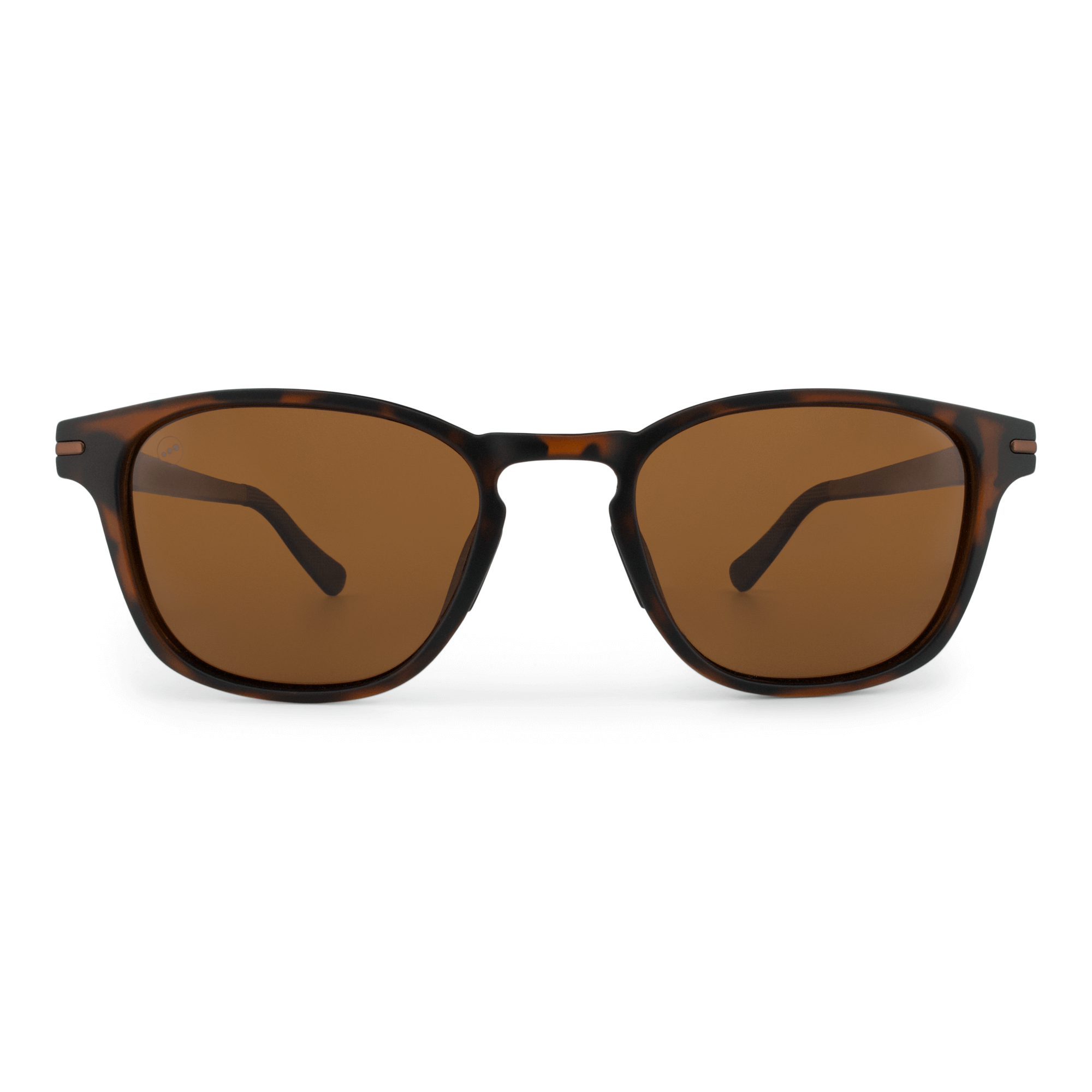 Honeydew Caramel sunglasses, size large-XL, front view.