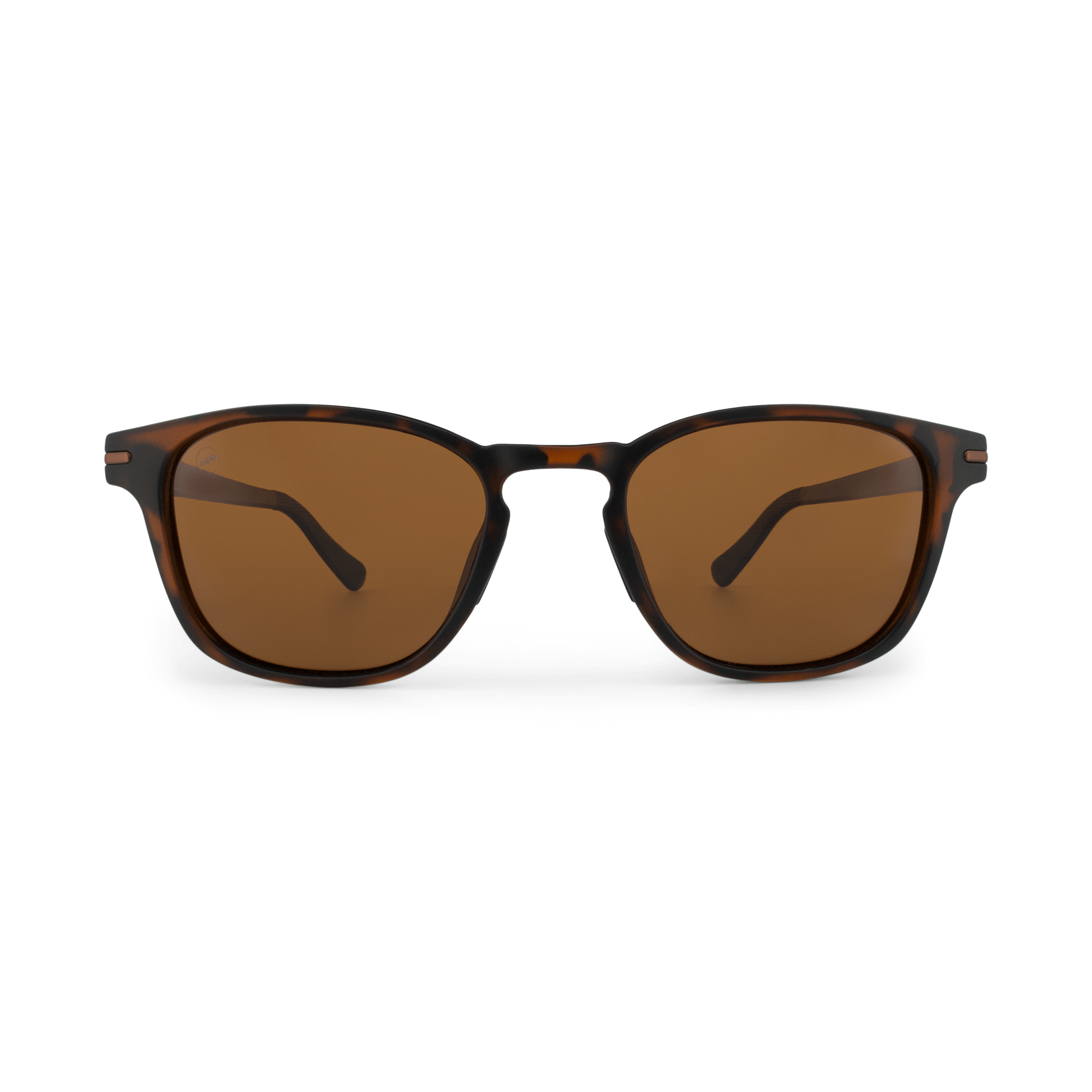 Honeydew Caramel sunglasses, size medium, front view.