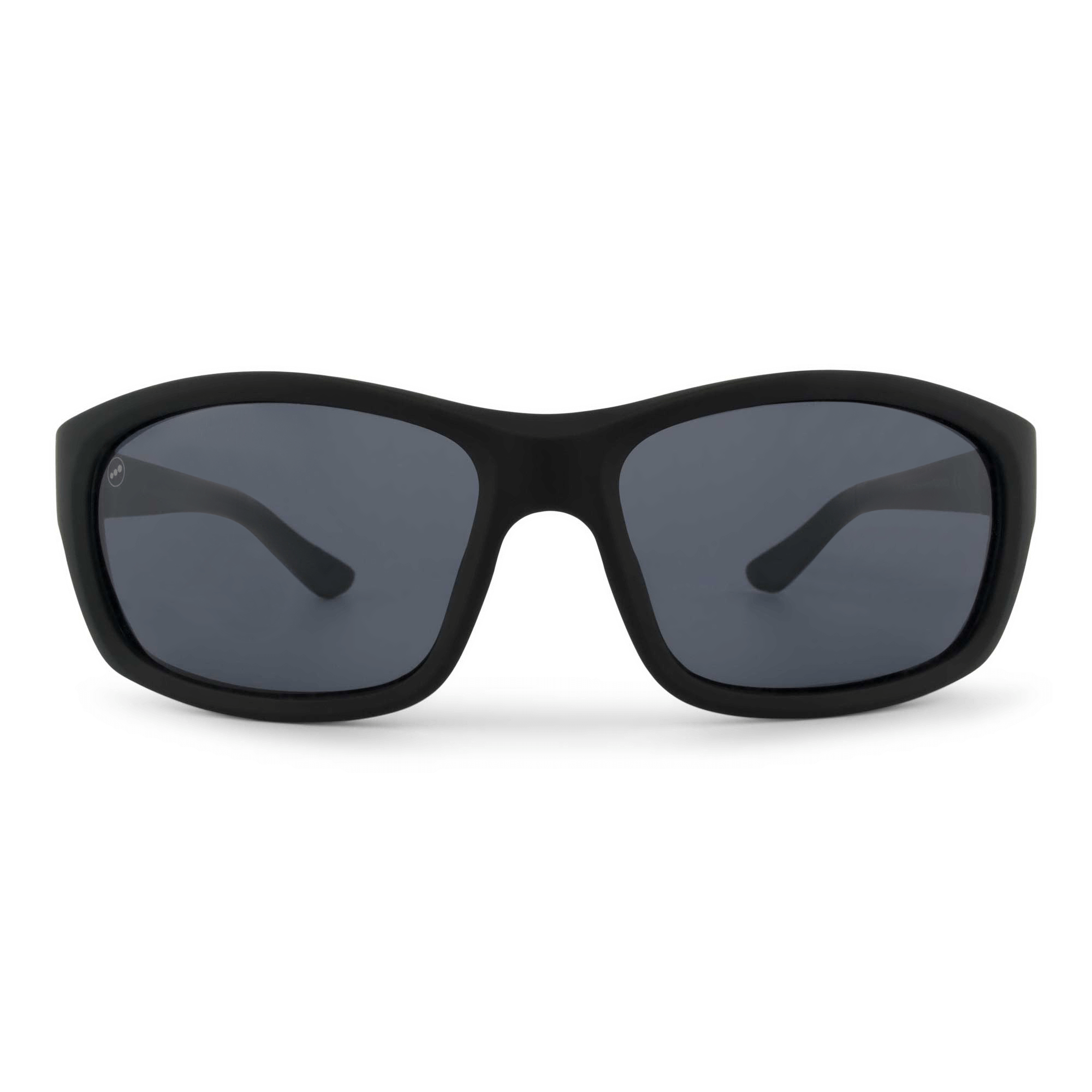 Papaya Blackberry sunglasses, size large-XL, front view.
