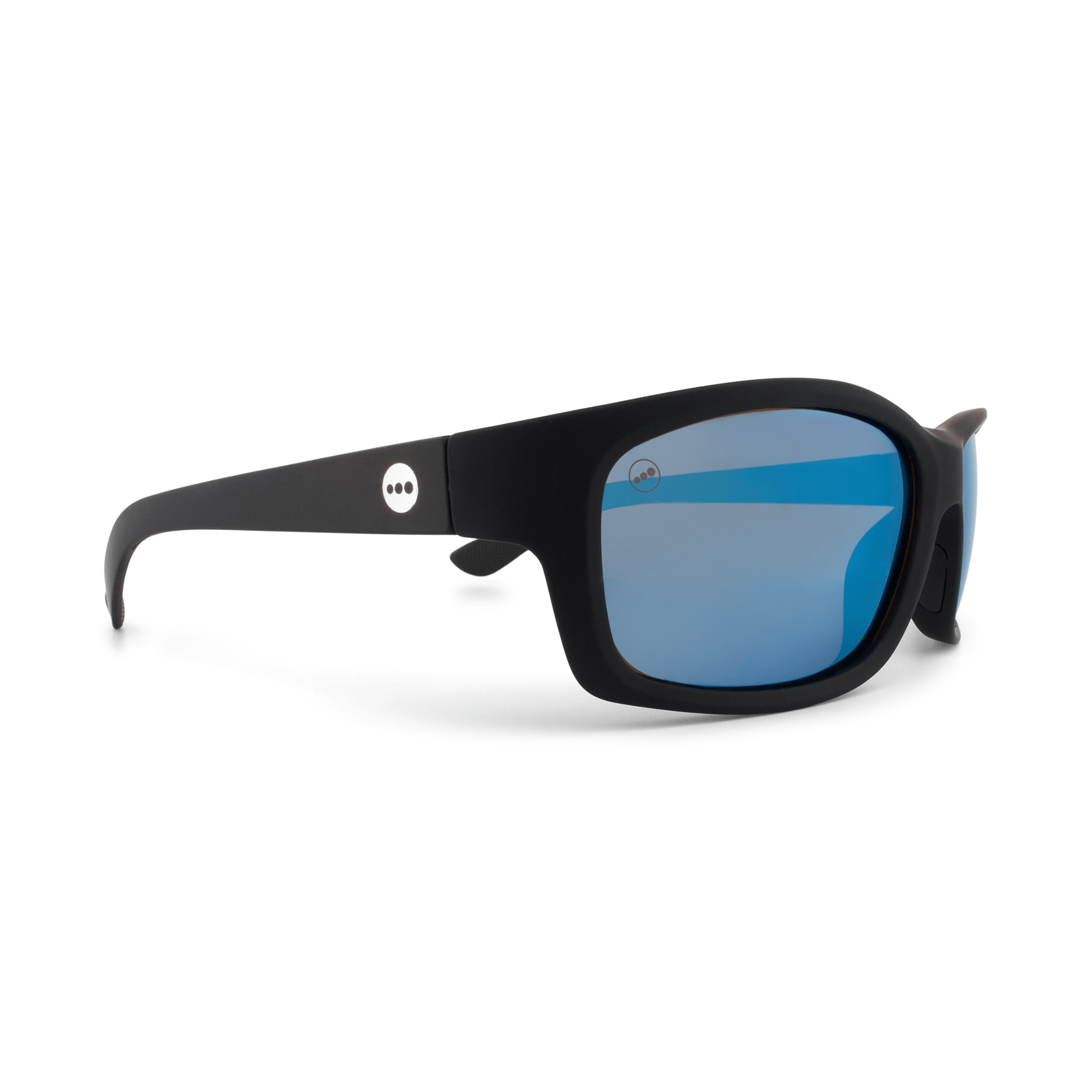 Papaya Juniper sunglasses, size medium, angle view.