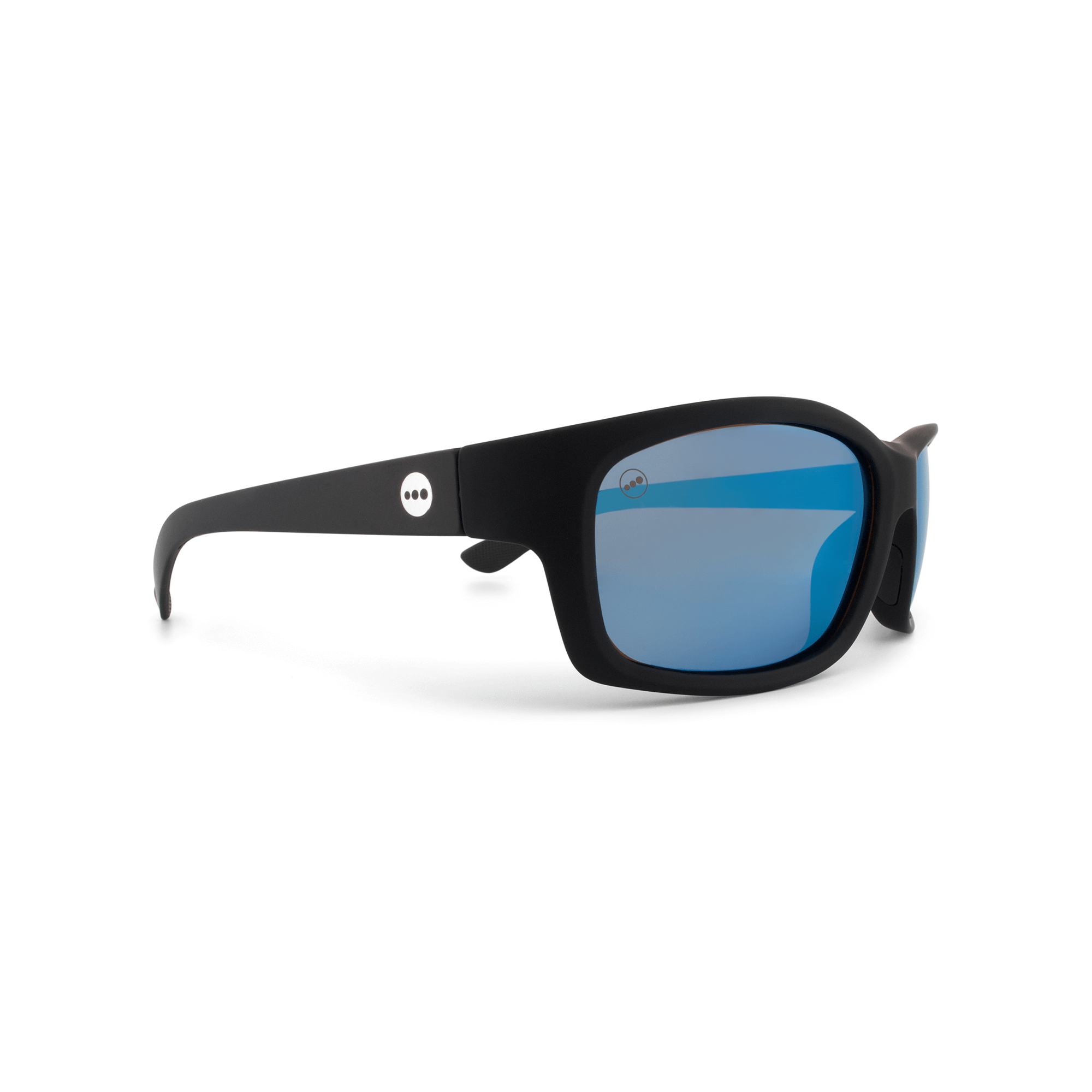 Papaya Juniper sunglasses, size small, angle view.