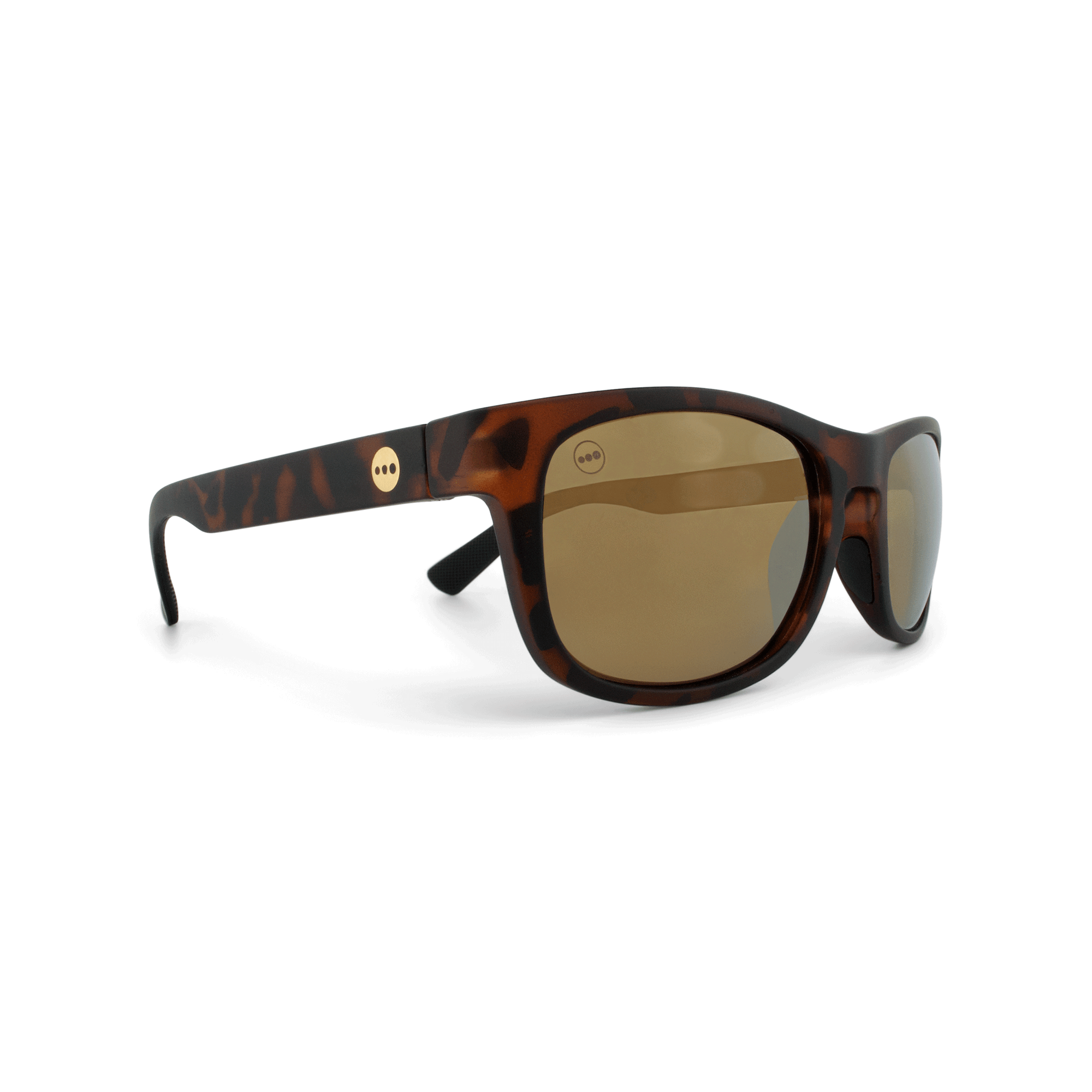 Sugar Butterscotch sunglasses, size small, angle view.