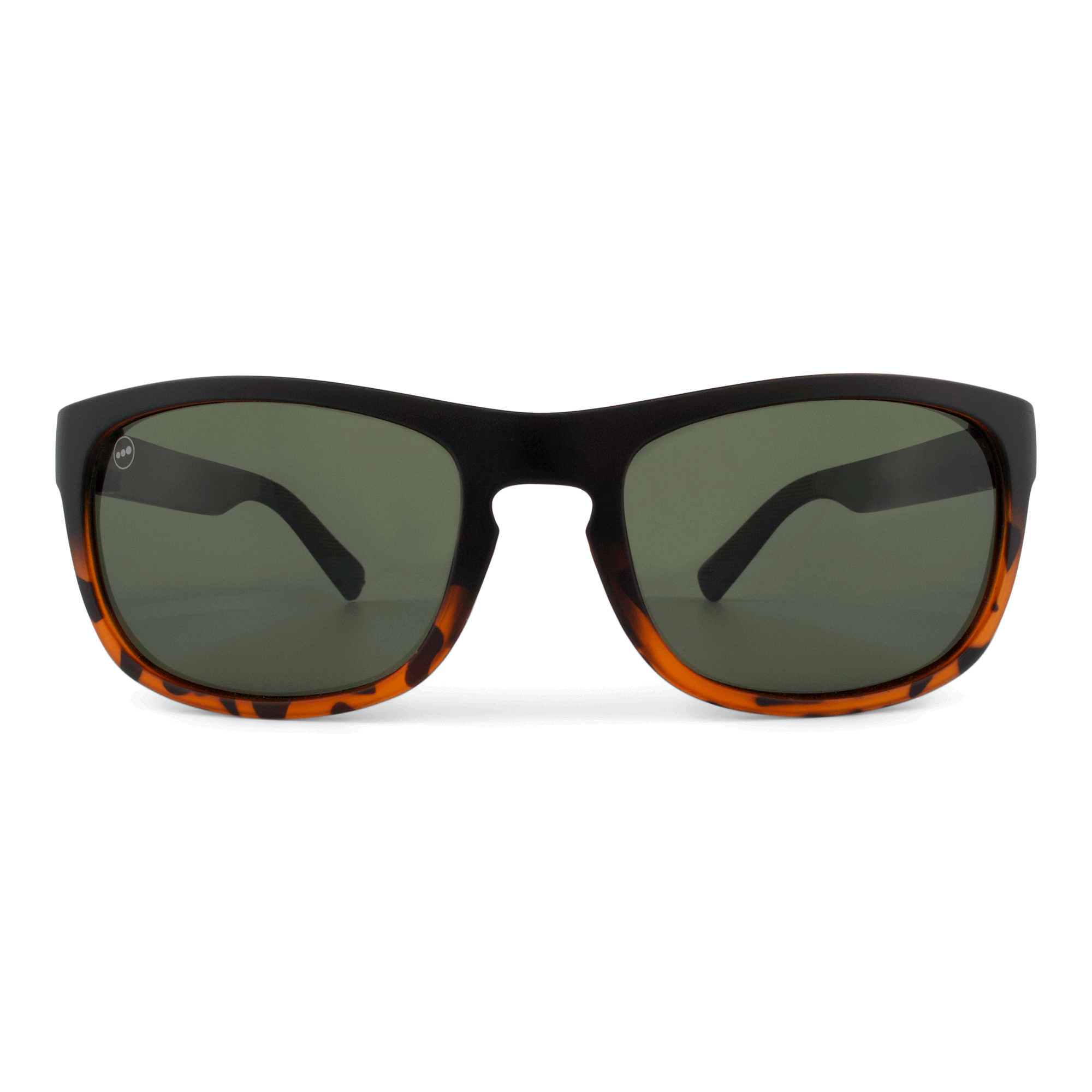 Sugar Kiwi sunglasses, size large-XL, front view.