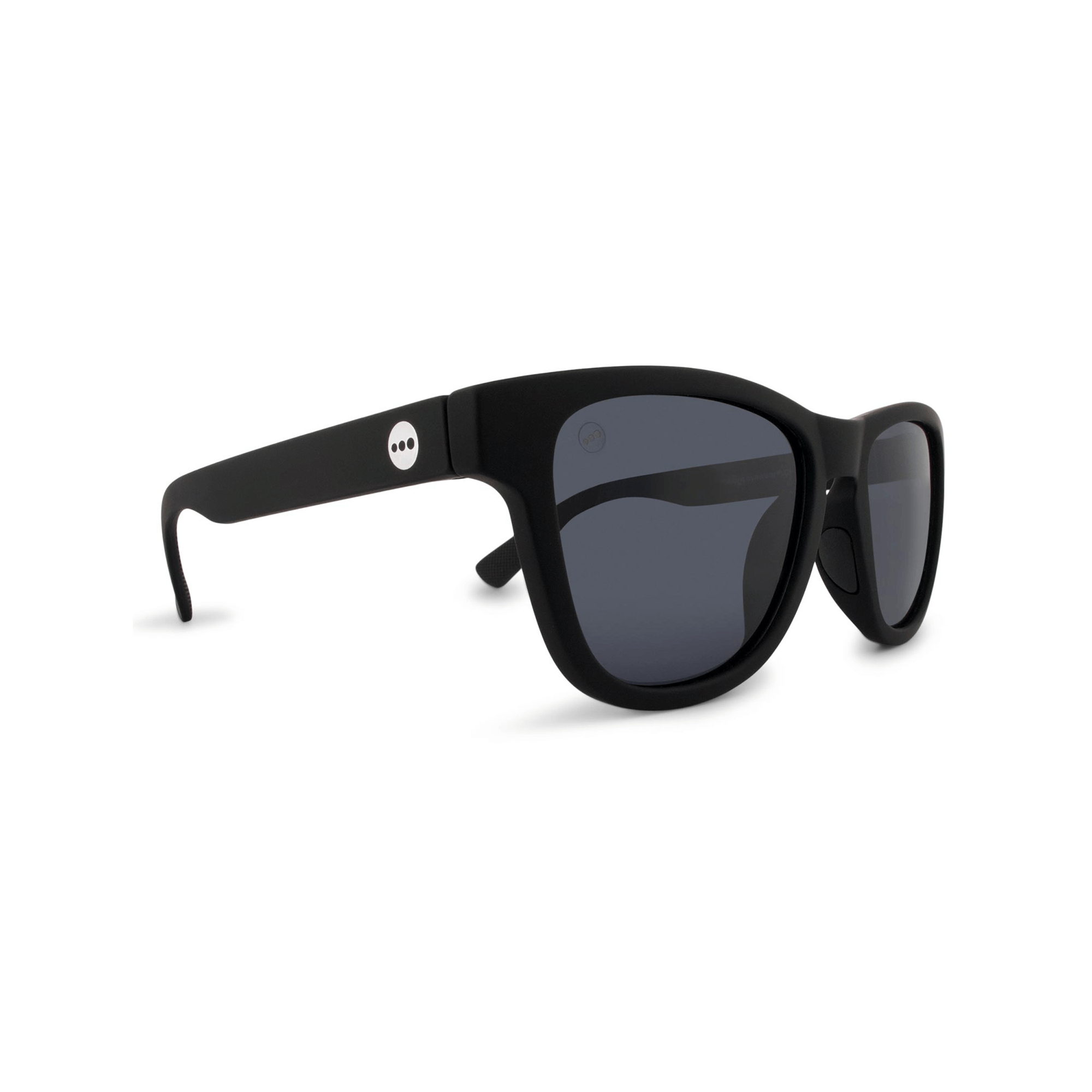 Valencia Blackberry sunglasses, size small, angle view.
