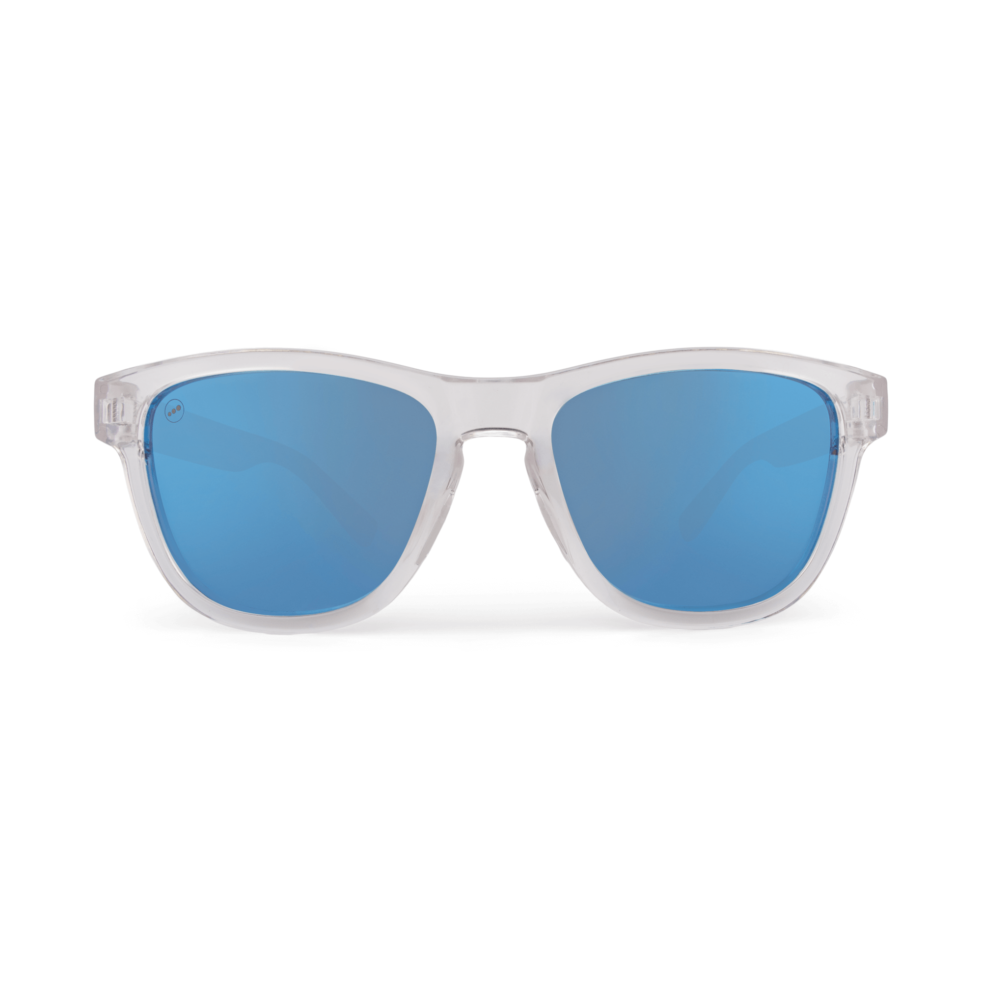 Valencia Ice sunglasses, size medium, front view.