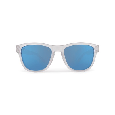 Valencia Ice sunglasses, size small, front view.