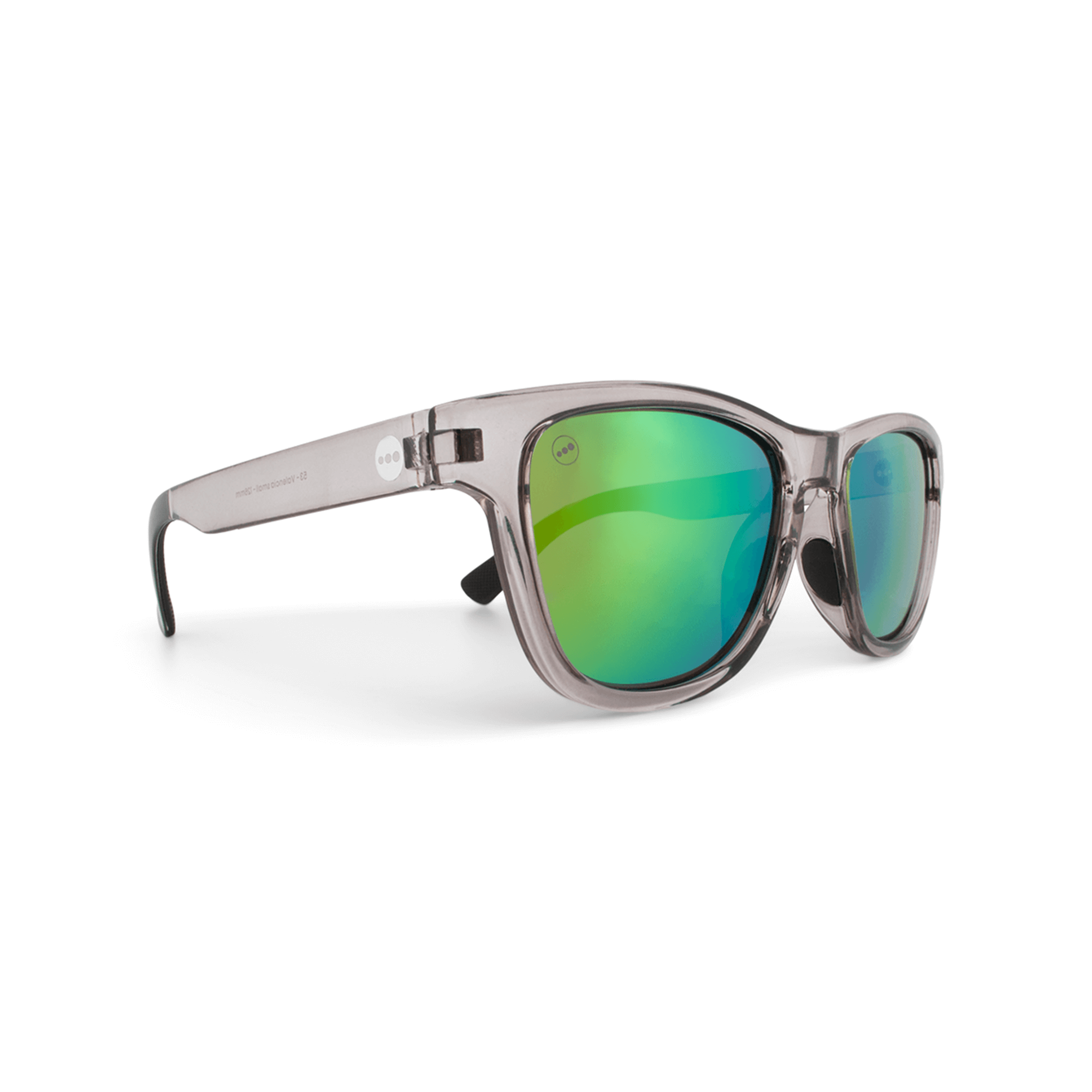 Valencia Mint sunglasses, size small, angle view.