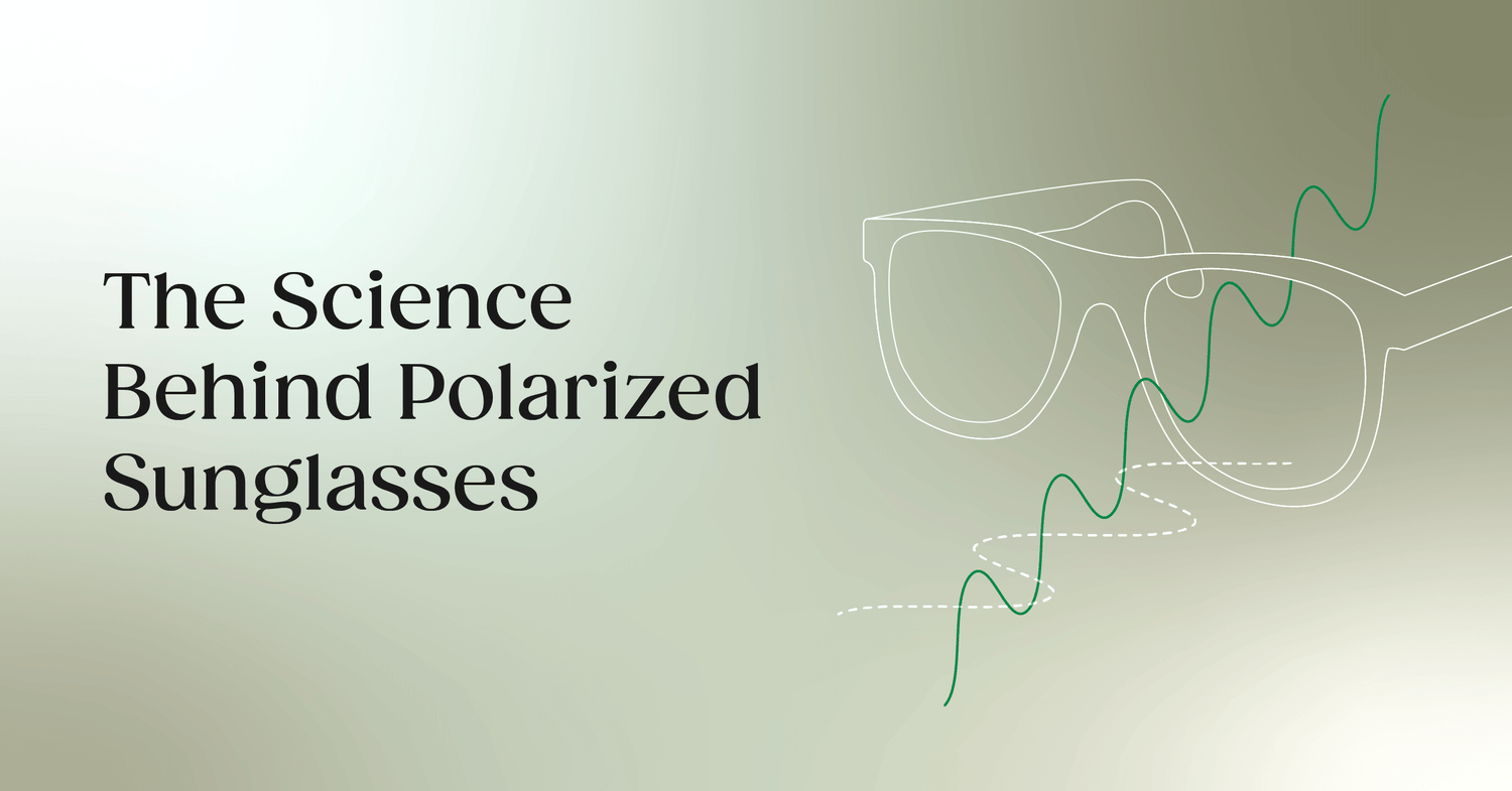 How do polarized lenses work in sunglasses?