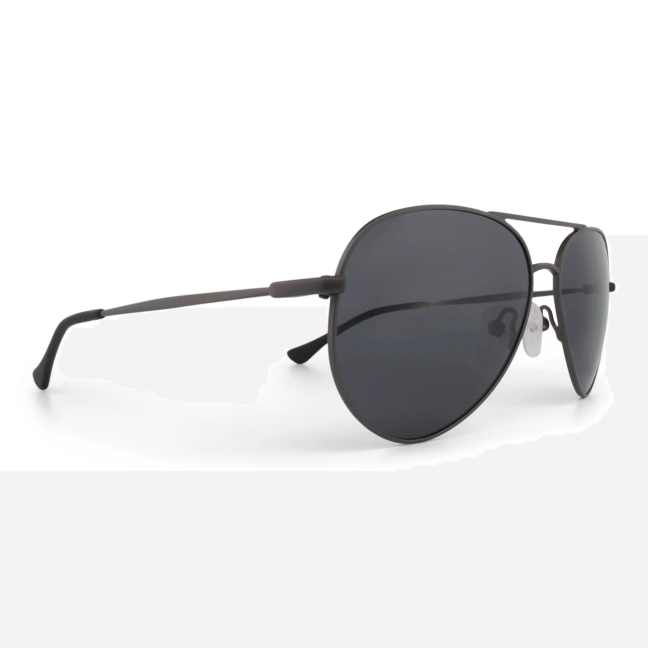 Bodacious Blackberry sunglasses, size large-XL, angle view.
