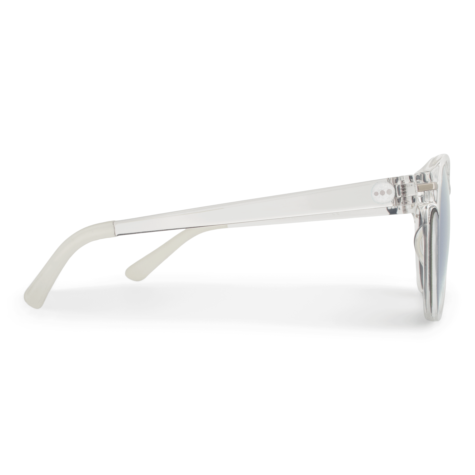 Honey Coconut sunglasses, size large-XL, side view.