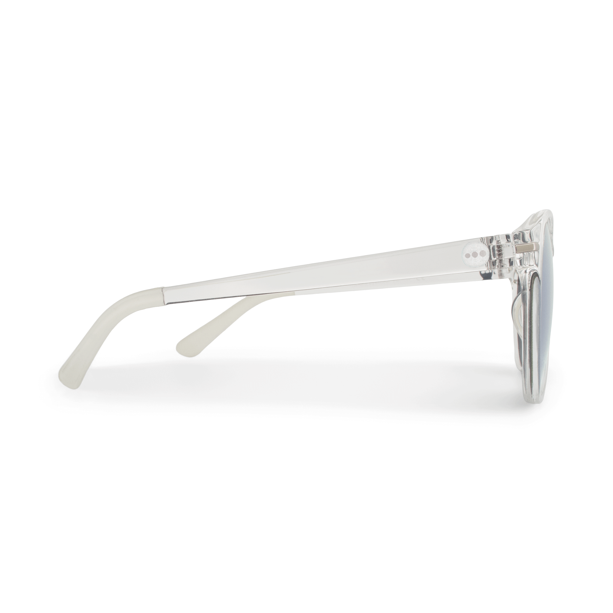 Honey Coconut sunglasses, size medium, side view.