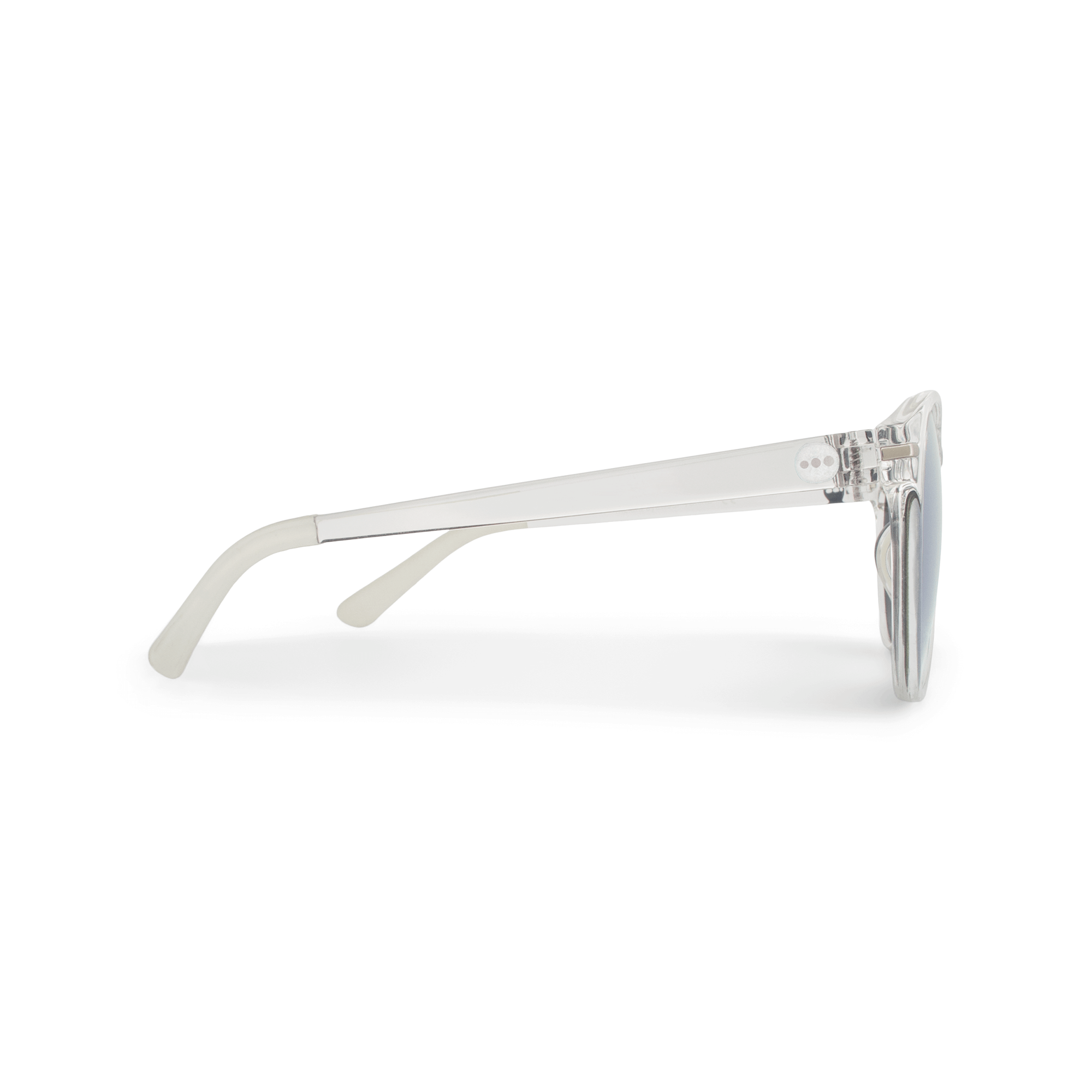 Honey Coconut sunglasses, size small, side view.
