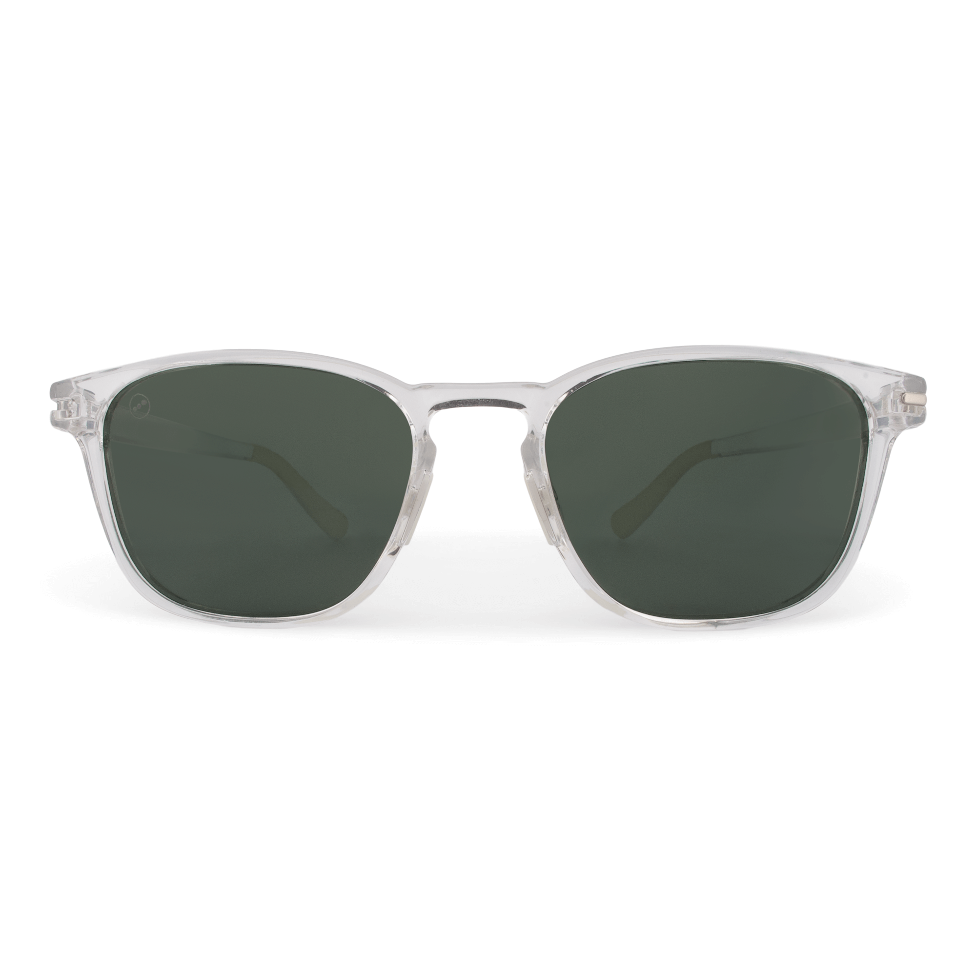 Honeydew Sage sunglasses, size large-XL, front view.