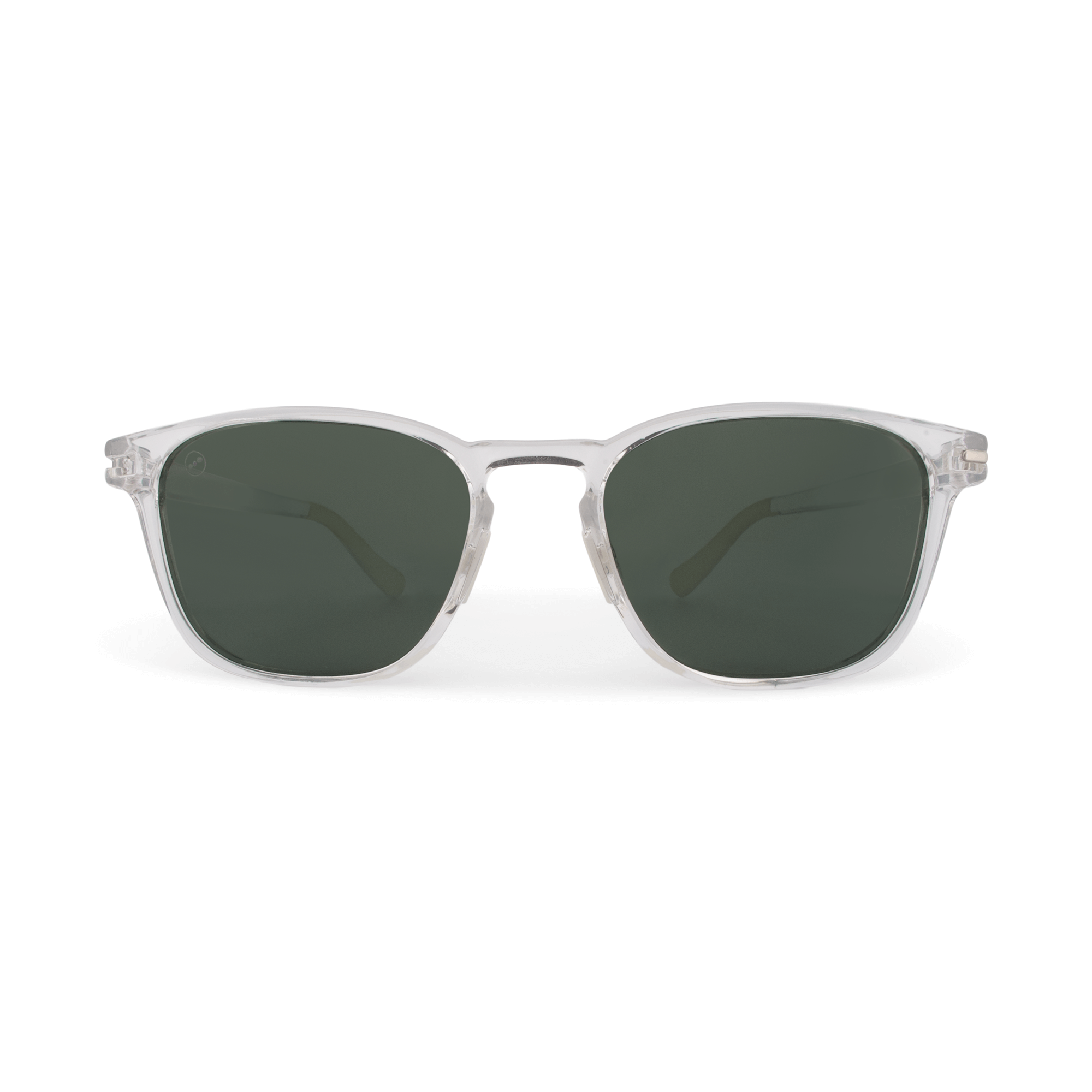 Honeydew Sage sunglasses, size medium, front view.
