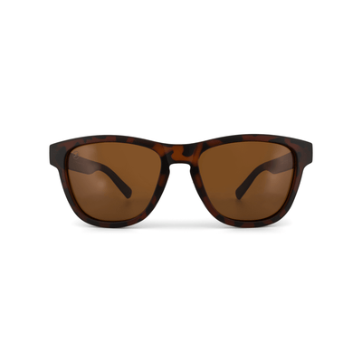 Valencia Caramel sunglasses, size small, front view.