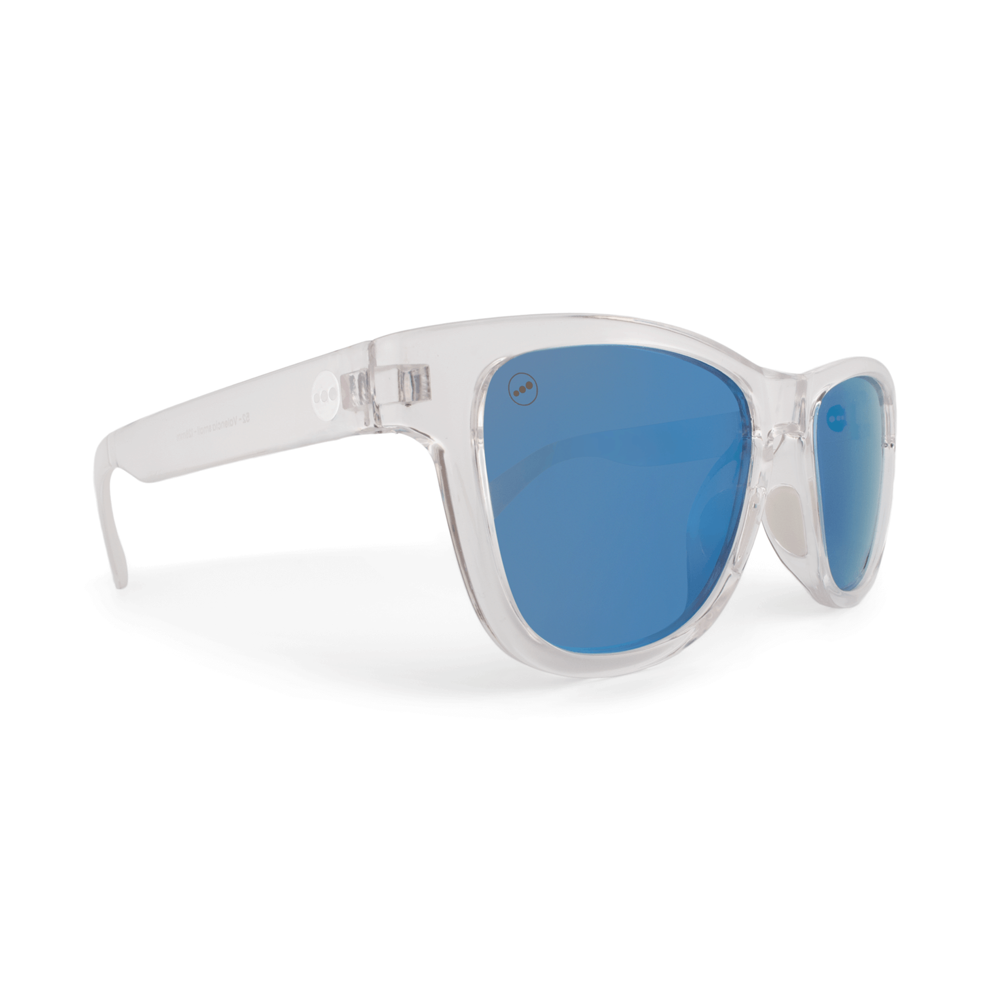 Valencia Ice sunglasses, size medium, angle view.